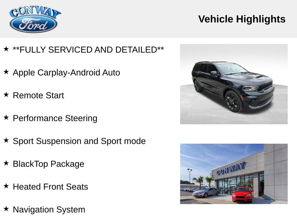 Used 2024 Dodge Durango R/T w/ Blacktop Package image 8