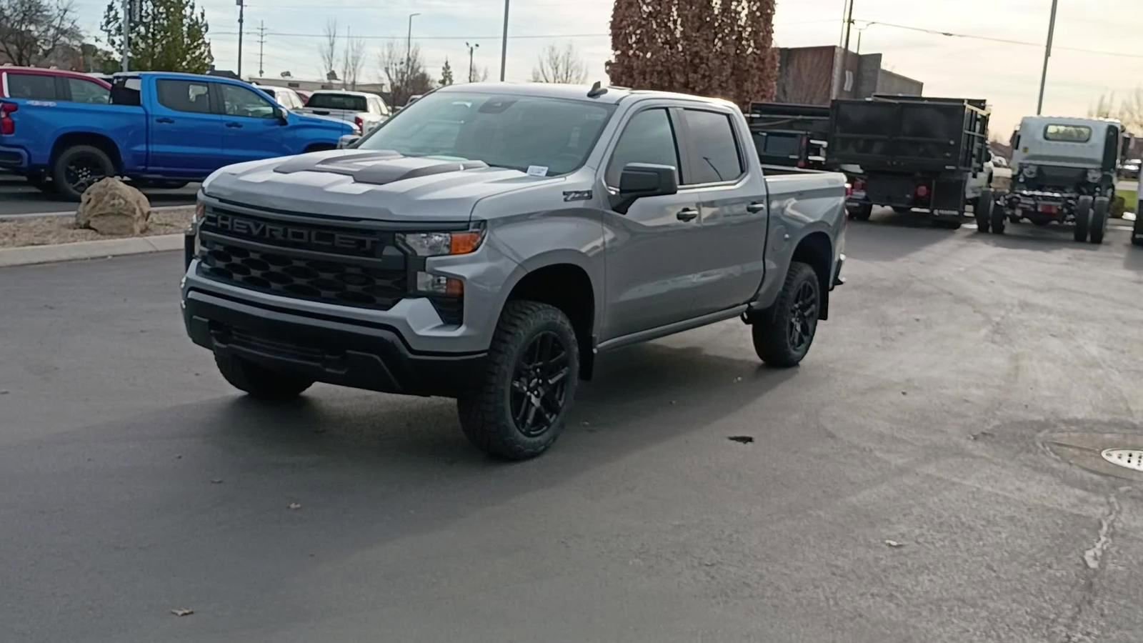 New 2026 Chevrolet Silverado 1500 Custom Trail Boss w/ Dark Appearance Package image 1