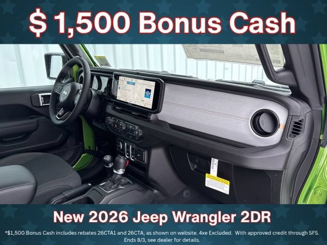 New 2026 Jeep Wrangler Sport AWD/4WD image 24
