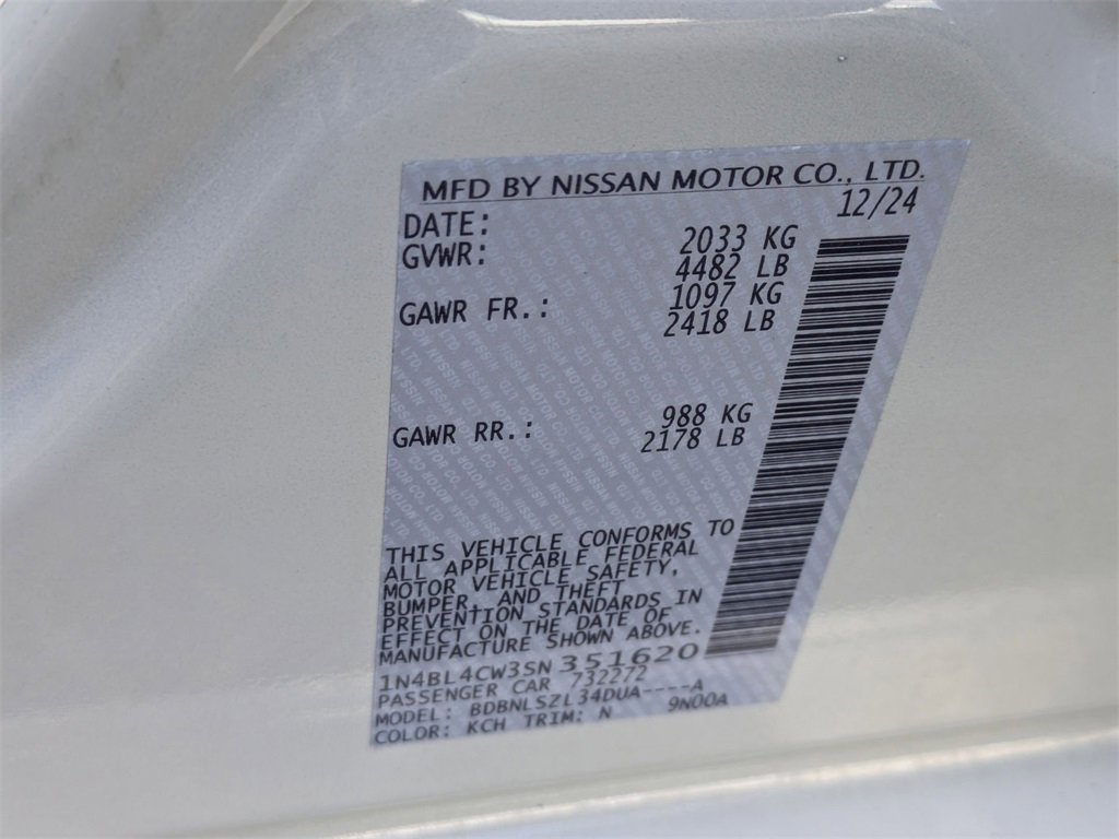 Used 2025 Nissan Altima 2.5 SR image 35