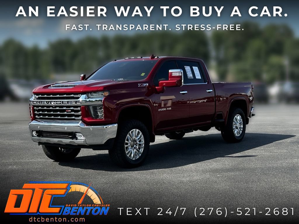 Used 2020 Chevrolet Silverado 2500 LTZ w/ LTZ Premium Package AWD/4WD image 3