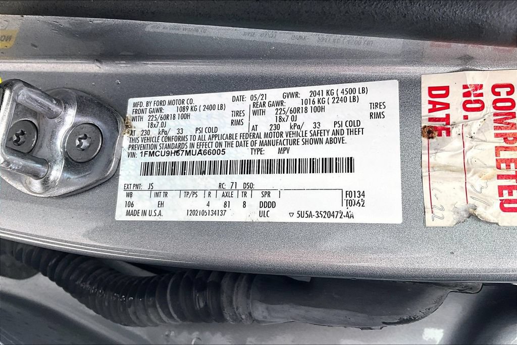 Used 2021 Ford Escape SEL AWD/4WD image 18