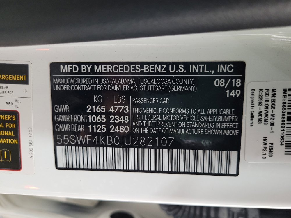 Used 2018 Mercedes-Benz C 300 4MATIC Sedan image 33