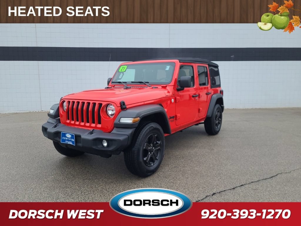 Used 2021 Jeep Wrangler Unlimited Sport AWD/4WD image 1