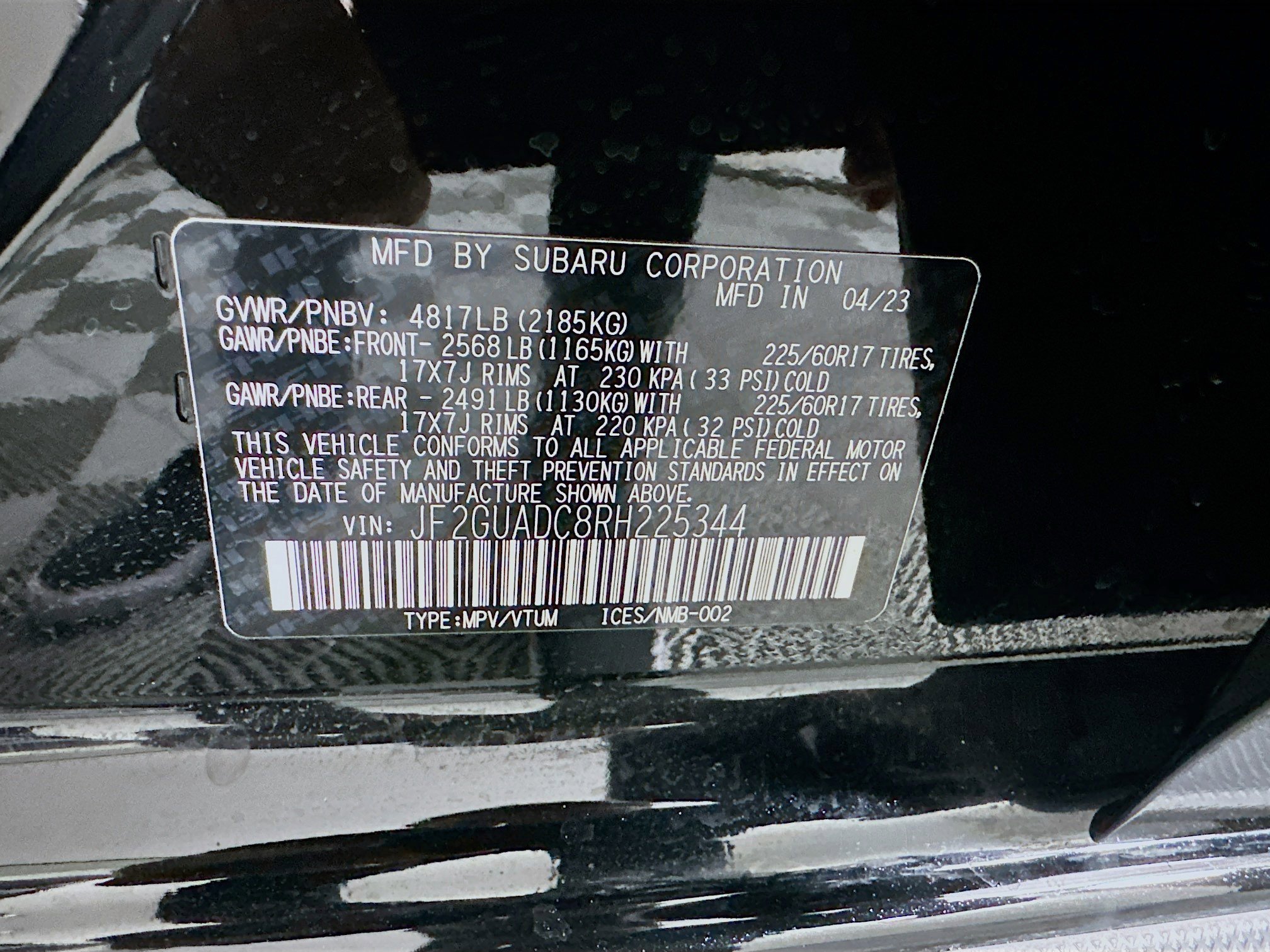 Used 2024 Subaru Crosstrek 2.0i Premium image 12