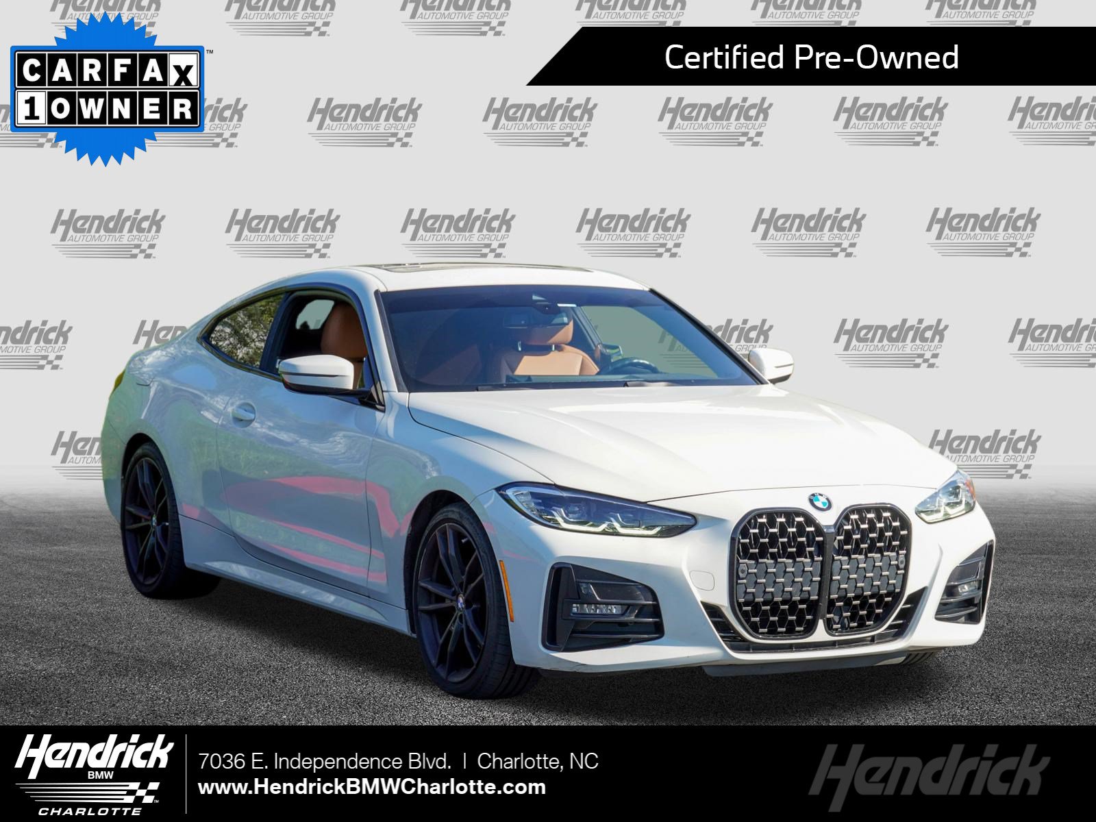 Certified 2024 BMW 430i Coupe w/ M Sport Package RWD image 1