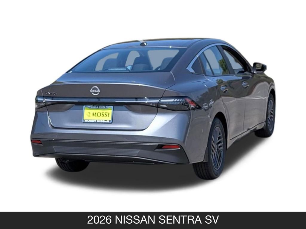 New 2026 Nissan Sentra SV w/ SV Convenience Package FWD image 8