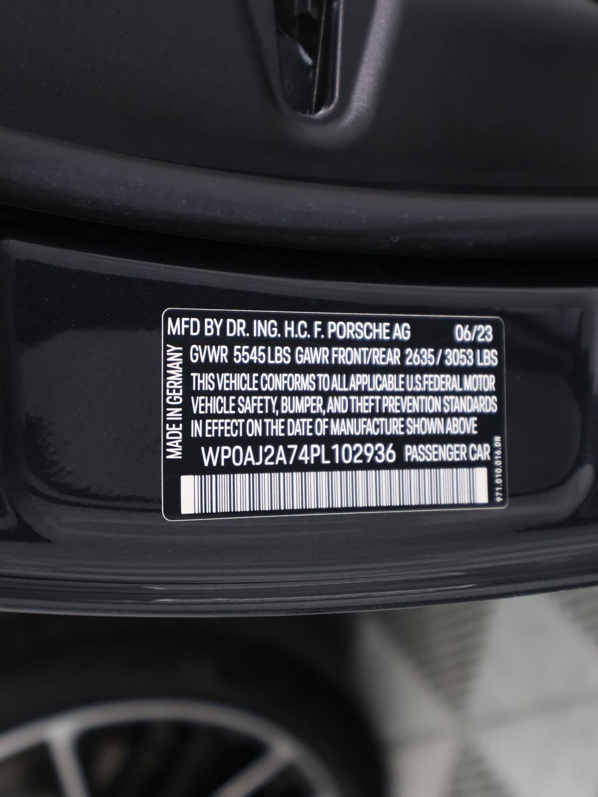 Certified 2023 Porsche Panamera Platinum Edition RWD image 19