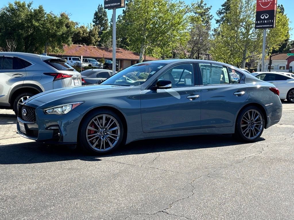 Certified 2023 INFINITI Q50 Red Sport 400 w/ Cargo Package image 8