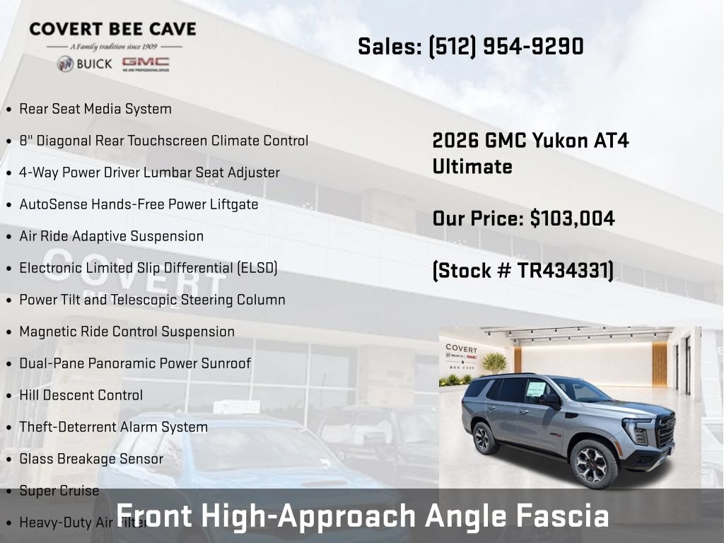 New 2026 GMC Yukon AT4 Ultimate AWD/4WD image 33