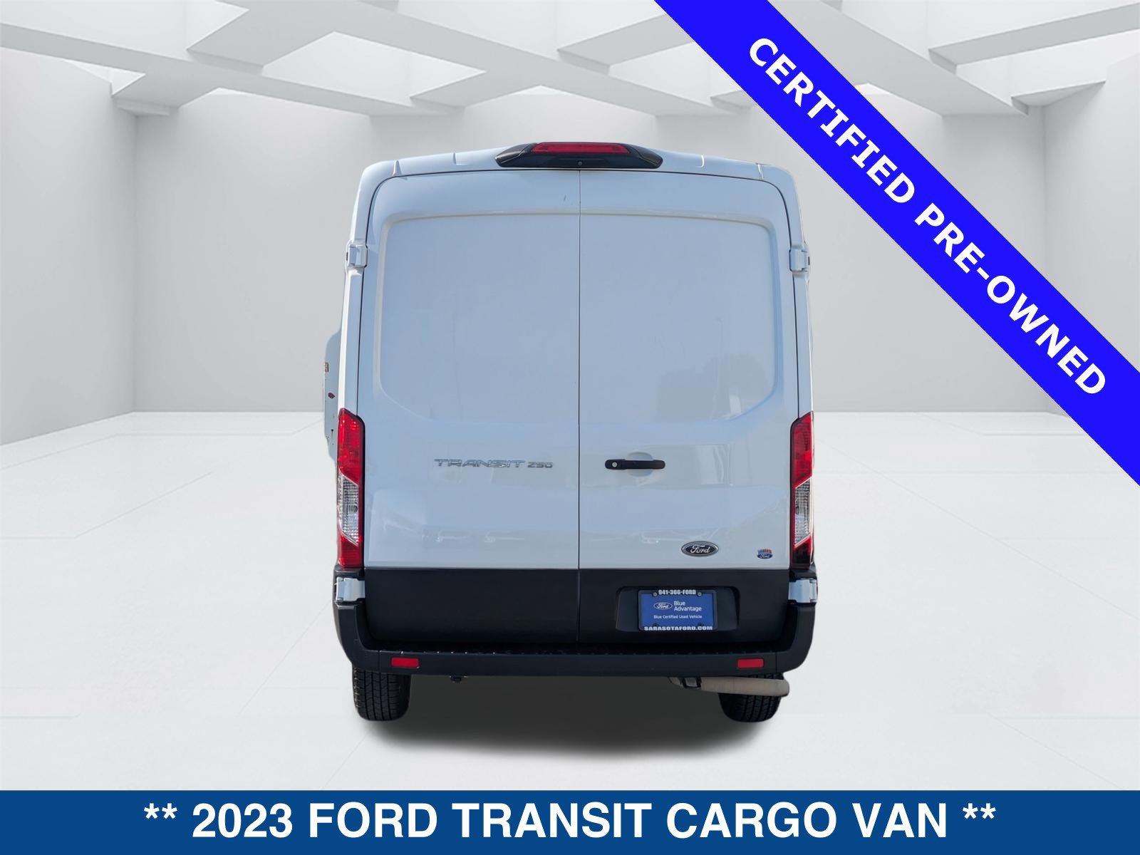 Certified 2023 Ford Transit 250 Medium Roof RWD image 5