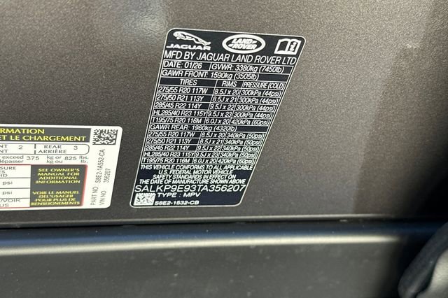 New 2026 Land Rover Range Rover SE AWD/4WD image 27