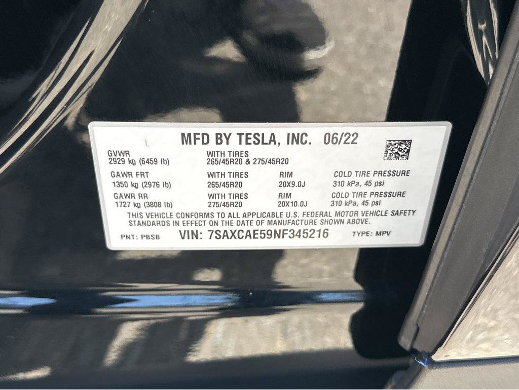 Used 2022 Tesla Model X AWD/4WD image 44