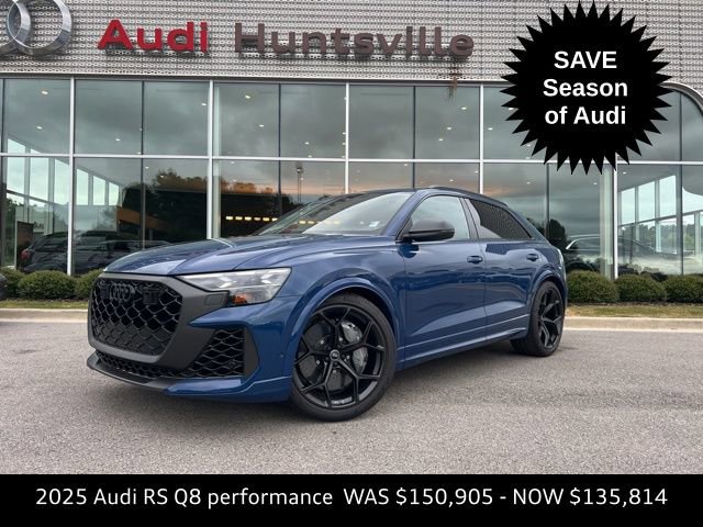 New 2025 Audi RS Q8 performance