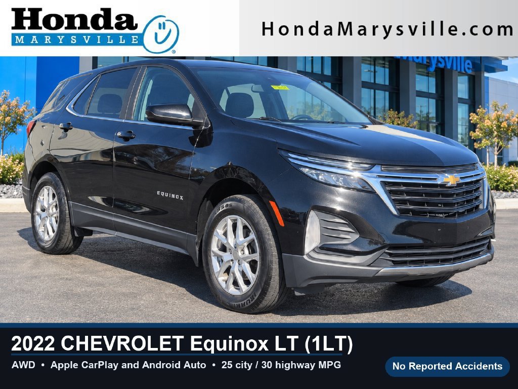 Used 2022 Chevrolet Equinox LT AWD/4WD image 1