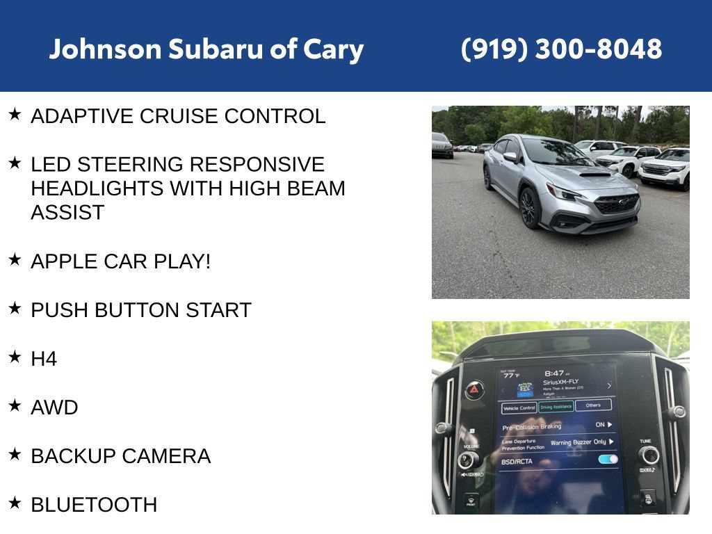 Used 2022 Subaru WRX Limited AWD/4WD image 12