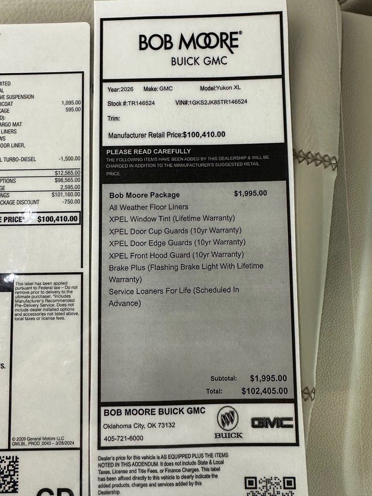 New 2026 GMC Yukon XL Denali w/ Denali Reserve Package image 15