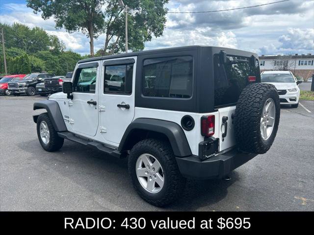 Certified 2018 Jeep Wrangler Unlimited Sport S AWD/4WD image 7