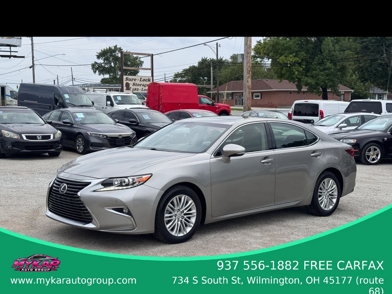 Used 2016 Lexus ES 350 w/ Premium Package w/Wood Trim