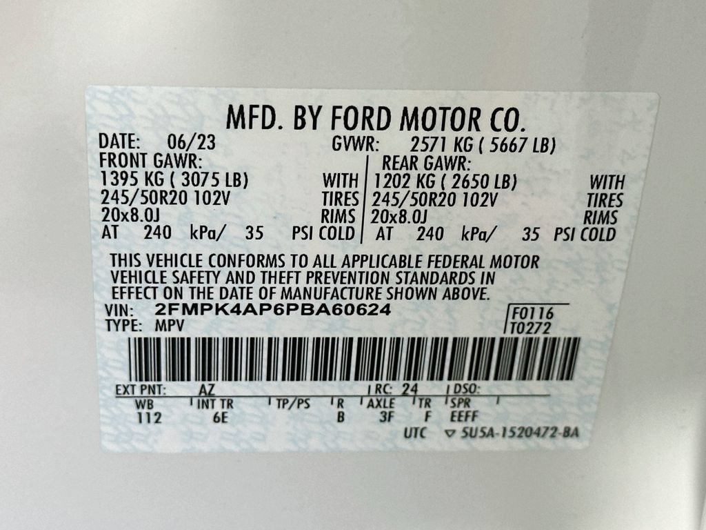 Used 2023 Ford Edge ST w/ Cargo Accessory Package AWD/4WD image 34