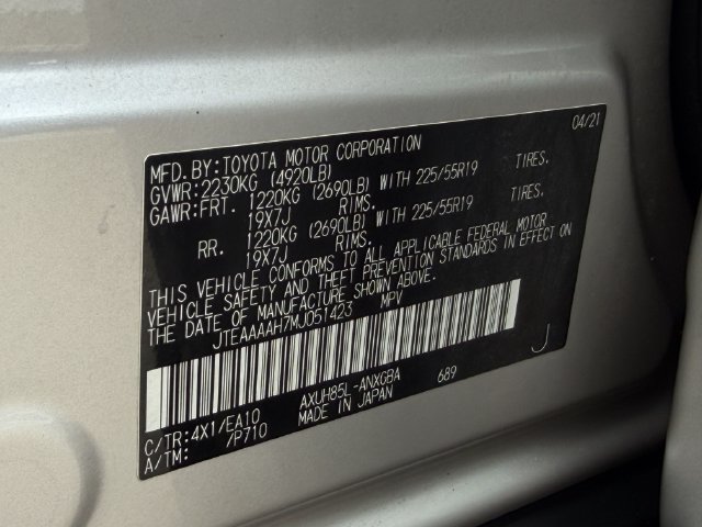 Used 2021 Toyota Venza XLE w/ Softex Package AWD/4WD image 28