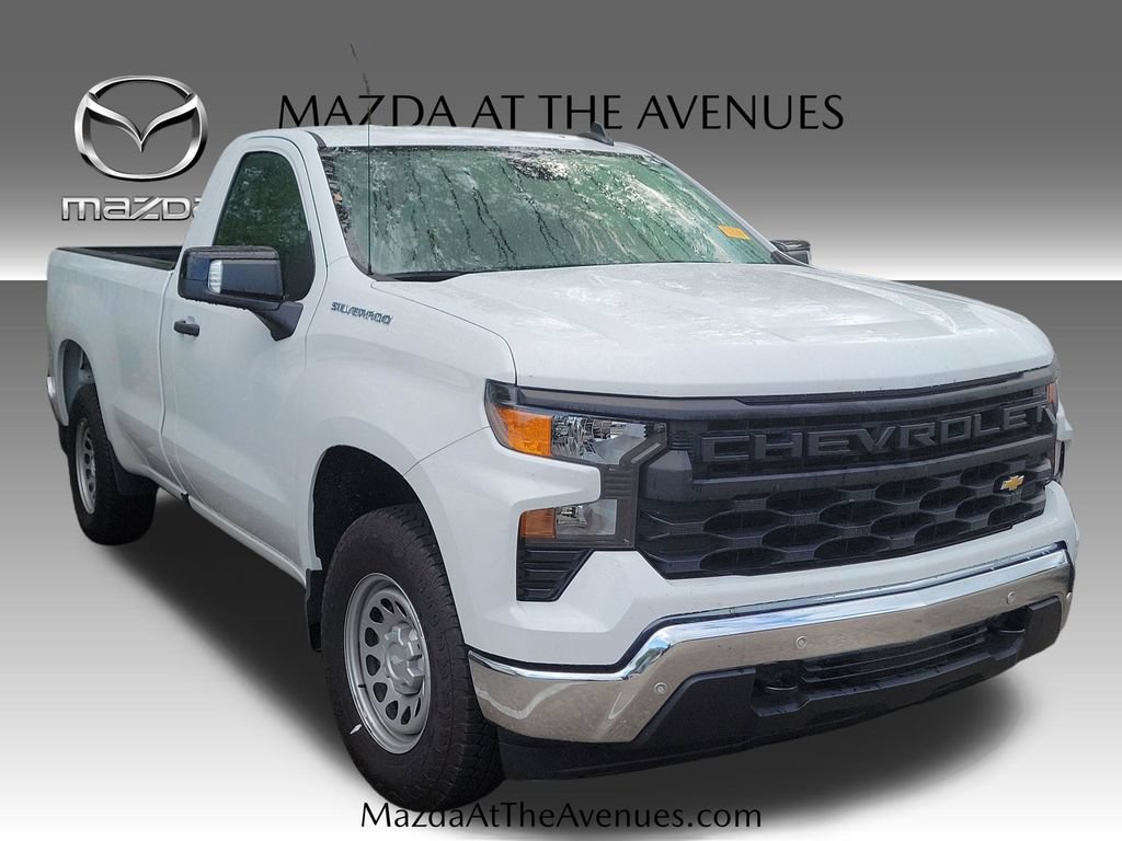Used 2025 Chevrolet Silverado 1500 W/T w/ WT Safety Package RWD image 8