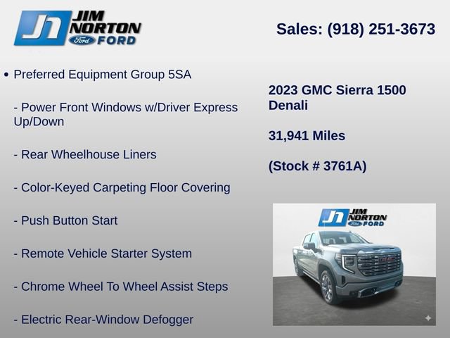 Used 2023 GMC Sierra 1500 Denali AWD/4WD image 14