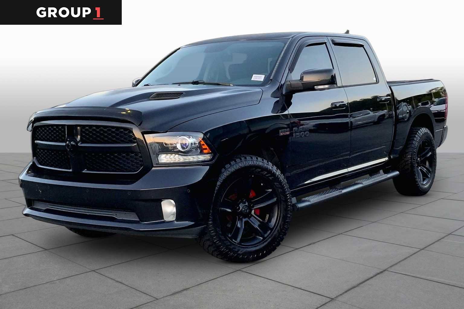 Used 2017 RAM 1500 Sport w/ Quick Order Package 26Q Night AWD/4WD image 1