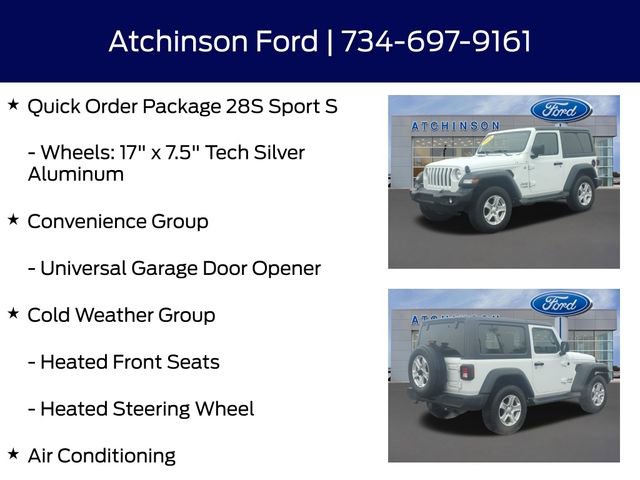 Used 2018 Jeep Wrangler Sport S image 12