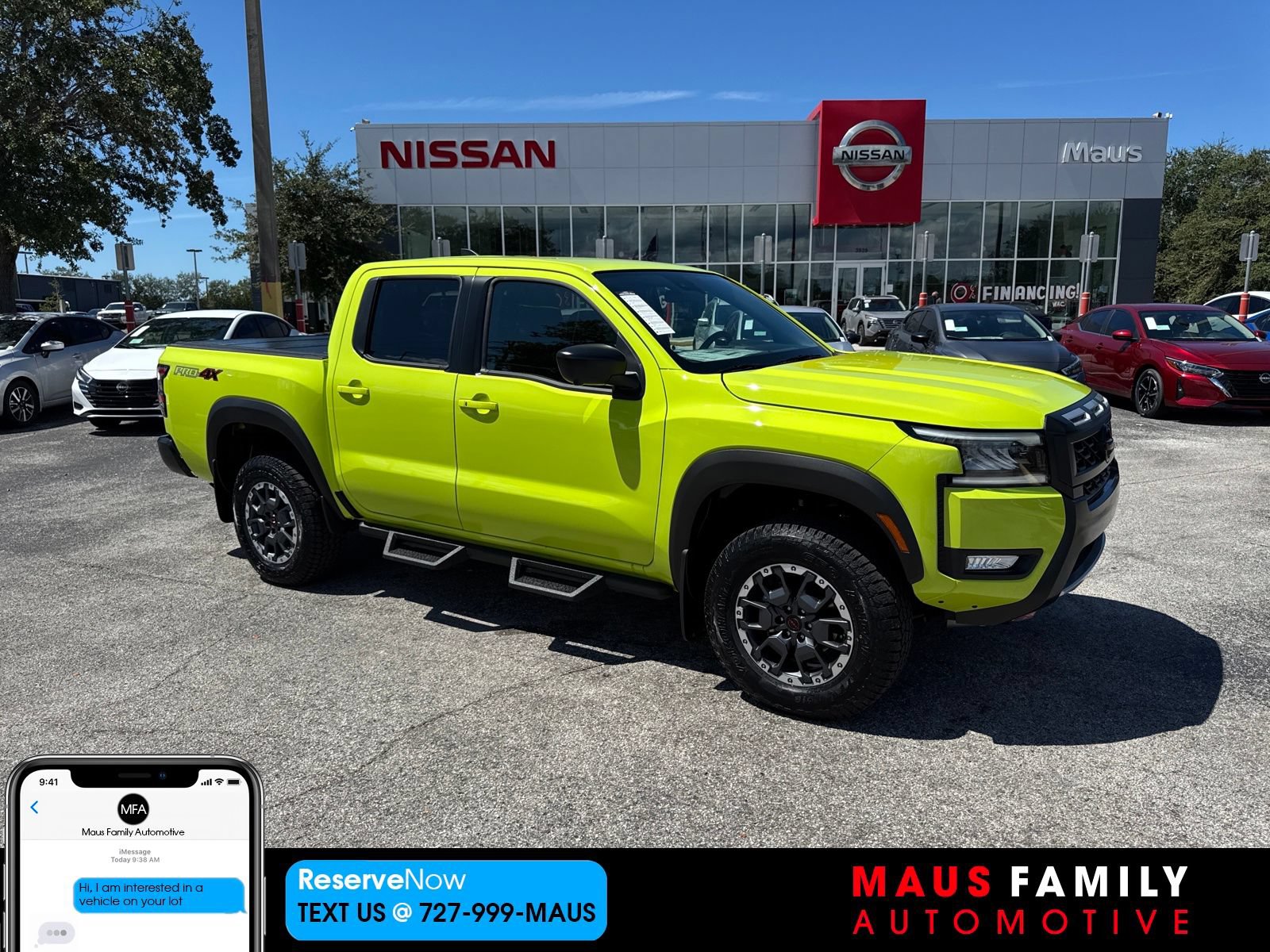 New 2026 Nissan Frontier PRO-4X w/ Pro-4x Convenience Package AWD/4WD image 1