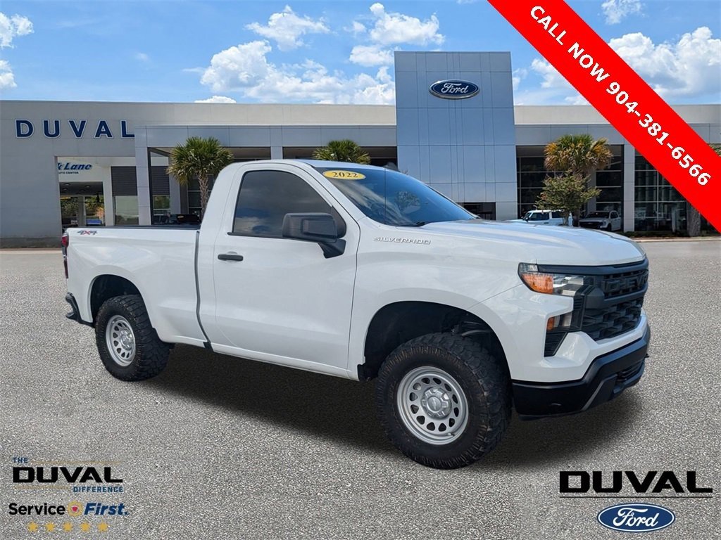 Used 2022 Chevrolet Silverado 1500 W/T w/ WT Value Package image 1