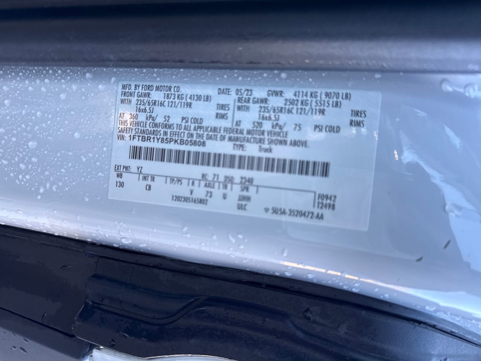 Used 2023 Ford Transit 250 Base w/ Exterior Upgrade Package image 30