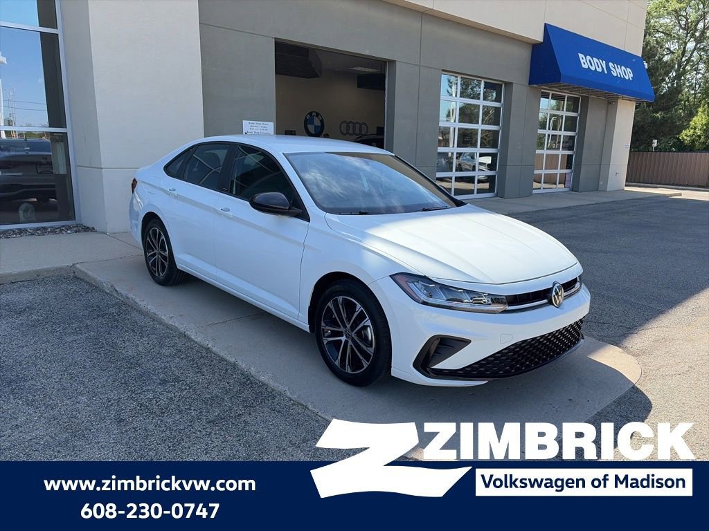 Certified 2025 Volkswagen Jetta Sport FWD image 1