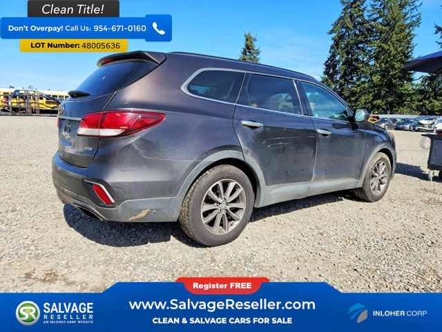 Used 2017 Hyundai Santa Fe SE AWD/4WD image 4