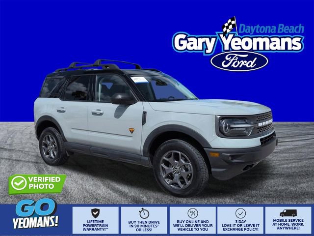 Certified 2023 Ford Bronco Sport Badlands w/ Premium Package AWD/4WD video 1