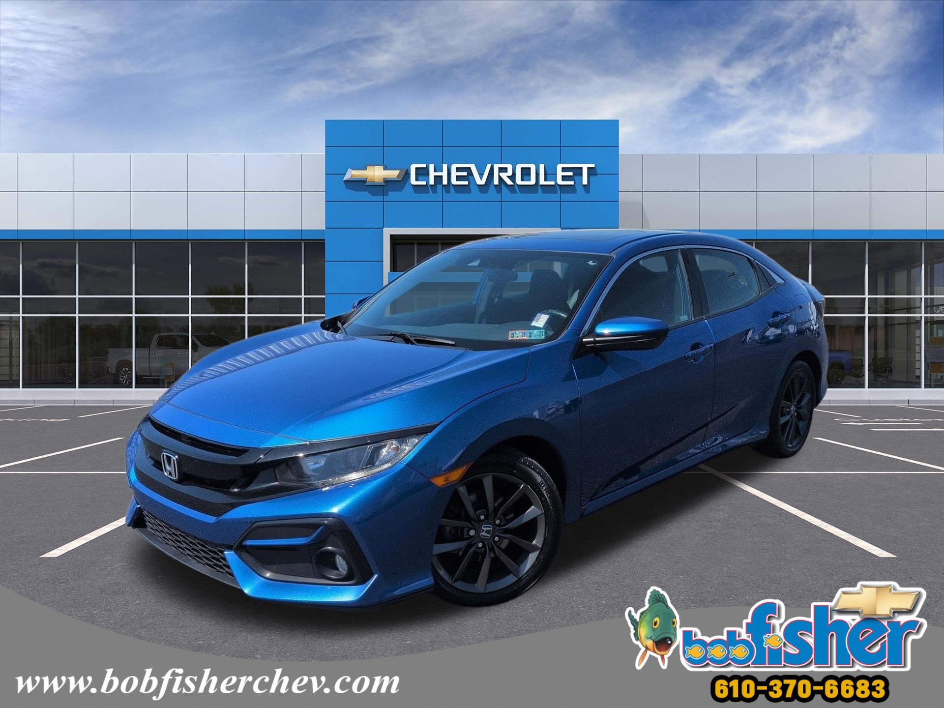 Used 2021 Honda Civic EX image 1