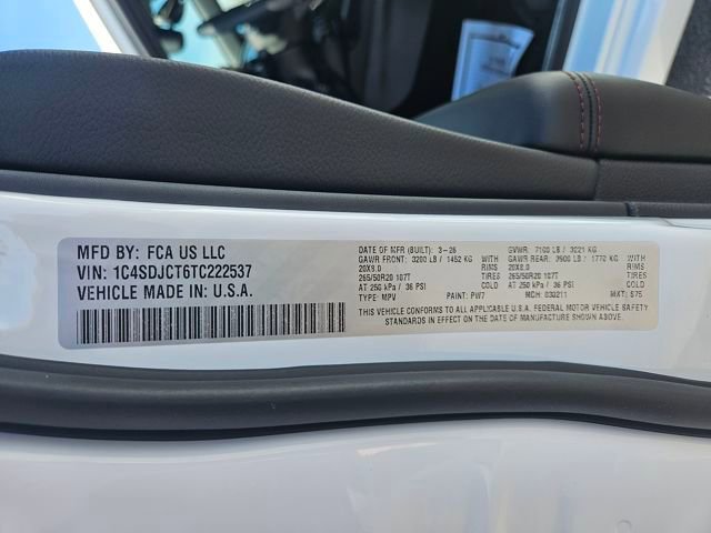 New 2026 Dodge Durango GT w/ Blacktop Package image 31