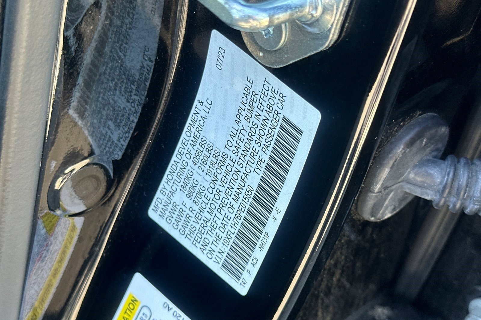 Used 2023 Honda Civic EX-L image 38