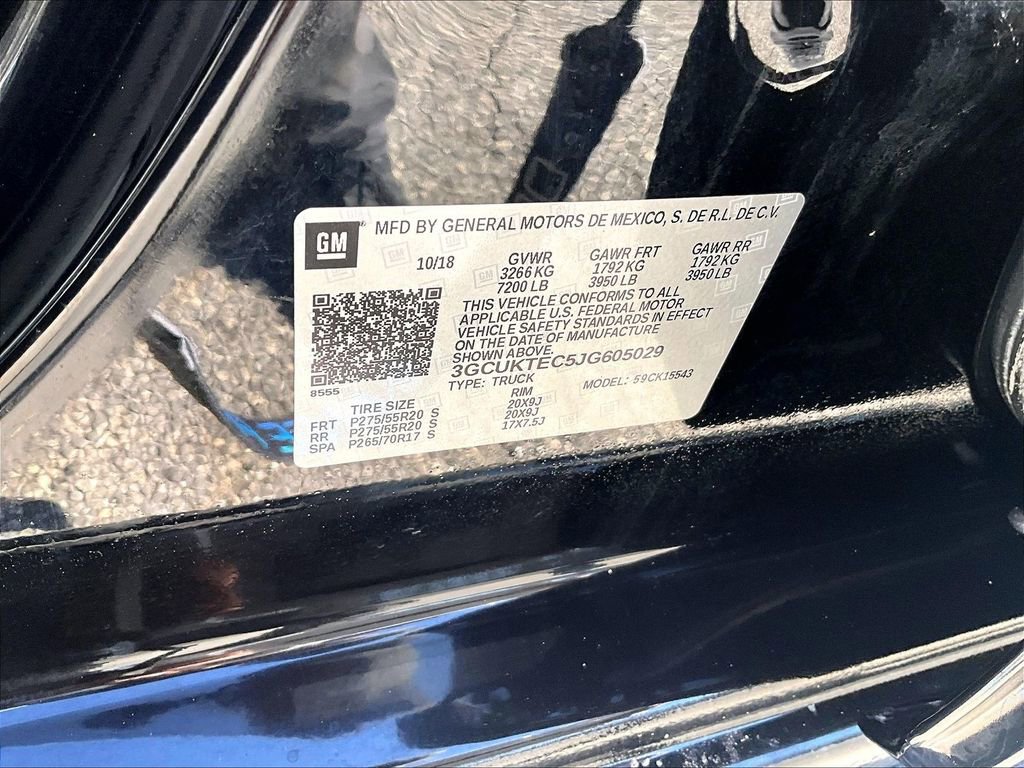 Certified 2018 Chevrolet Silverado 1500 High Country image 26