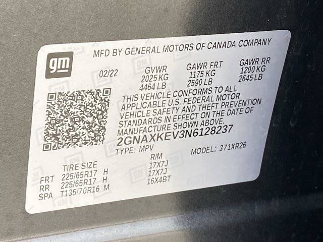 Certified 2022 Chevrolet Equinox LT image 40