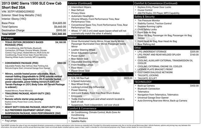 Used 2013 GMC Sierra 1500 SLE RWD image 7
