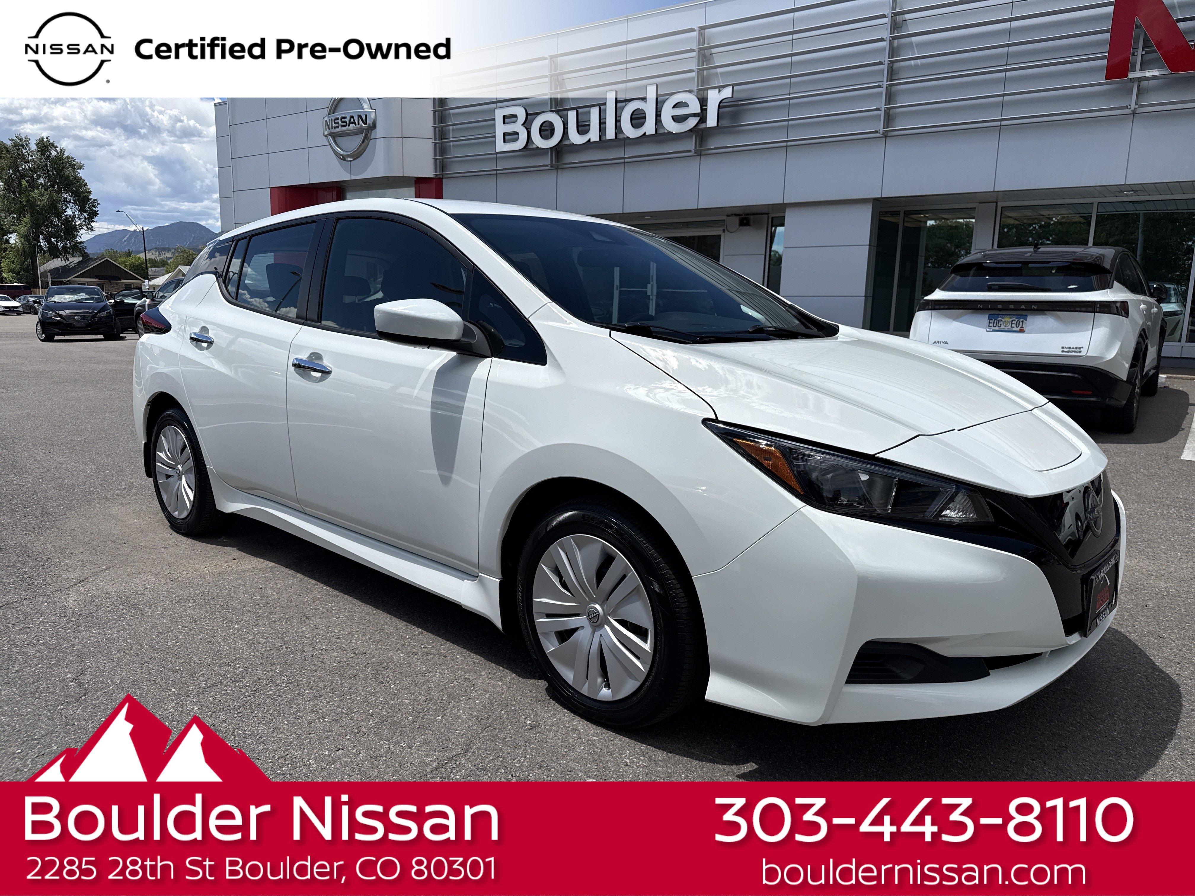 Certified 2025 Nissan Leaf S
