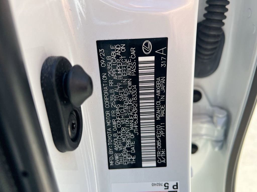 Certified 2024 Lexus UX 250h FWD w/ Premium Package image 22