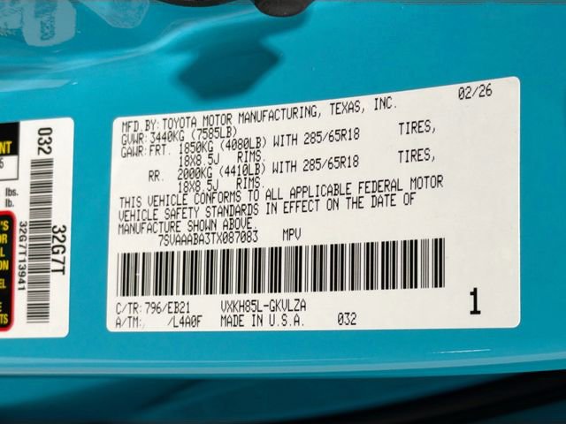 New 2026 Toyota Sequoia TRD Pro image 27