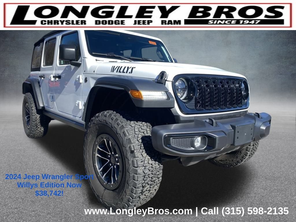 Used 2024 Jeep Wrangler Willys image 1