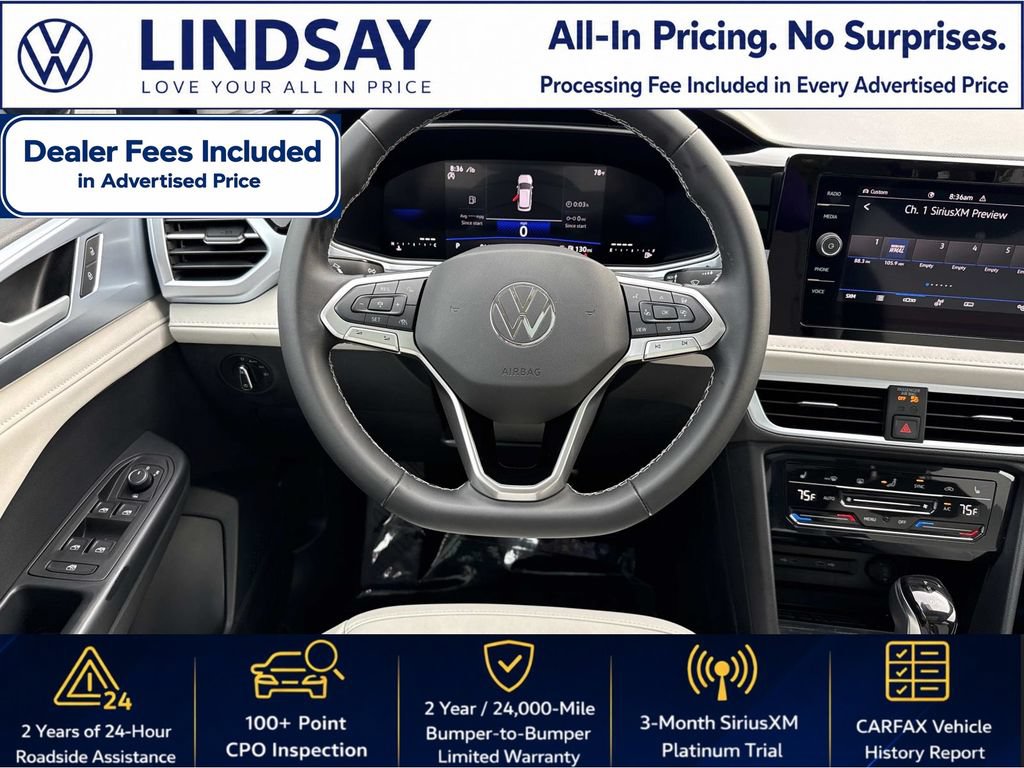 Certified 2025 Volkswagen Taos SE w/ Panoramic Sunroof Package AWD/4WD image 14
