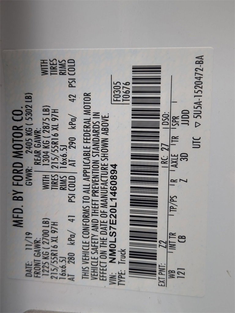 Used 2020 Ford Transit Connect XL image 23