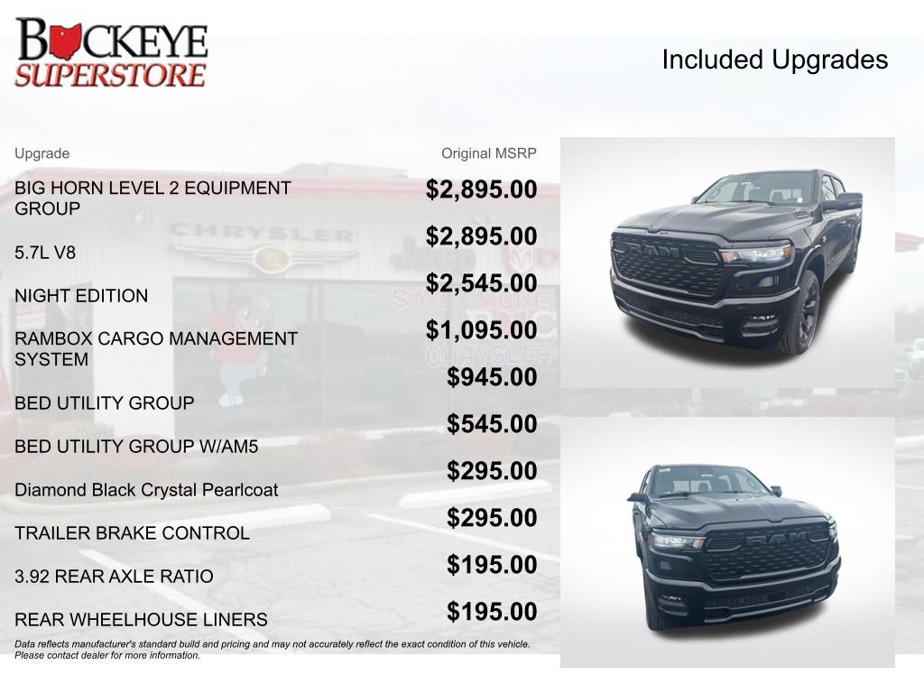 New 2026 RAM 1500 Big Horn AWD/4WD image 8