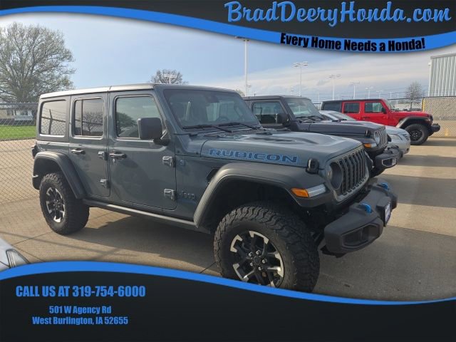 Used 2025 Jeep Wrangler Unlimited Rubicon 4xe w/ Convenience Group AWD/4WD image 1