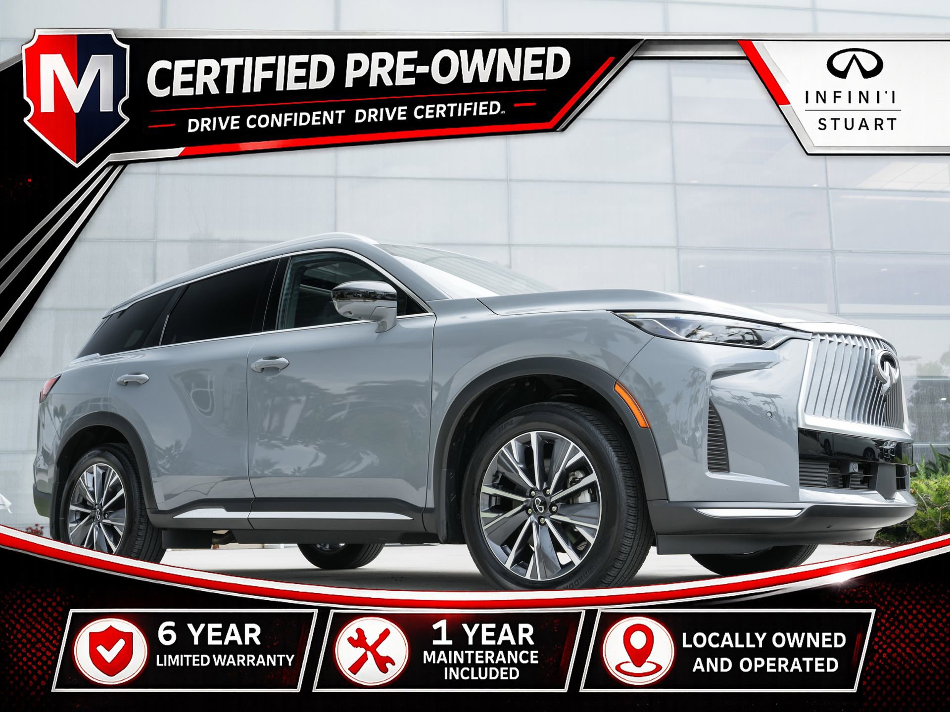 Certified 2026 INFINITI QX60 Luxe w/ Cargo Package